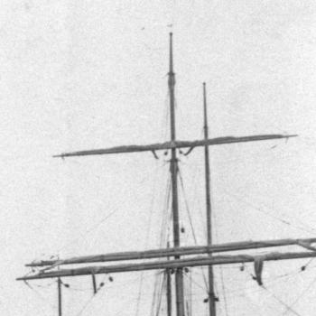 A brigantine in St Peter Port Harbour (c) The Priaulx Library